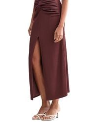PATBO - Merian Knit Maxi Cover-Up Skirt - Lyst