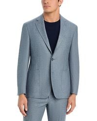 Vince - Wool, Silk & Linen Melange Brushed Regular Fit Suit Jacket - Lyst