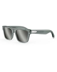 Dior - Tailoring Square Sunglasses, 54Mm - Lyst