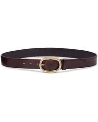 FRAME - The Round Buckle Belt - Lyst