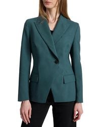 Santorelli - Malli Single Button Wool Stretch Jacket - Lyst