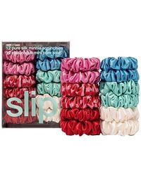 Slip - Silk Pure Silk Minnie Scrunchies, Set Of 12 - Lyst