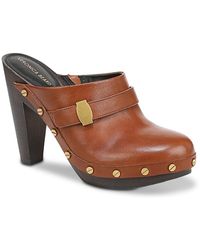 Veronica Beard - Giana High Heel Mule Clogs - Lyst