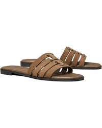 Tory Burch - Ines Caged Slide Sandals - Lyst