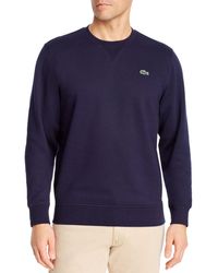 blue lacoste sweatshirt