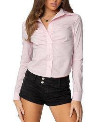 Edikted - Delphina Tailored Button Up Shirt - Lyst