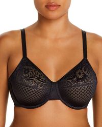 Wacoal Visual Effects Unlined Underwire Minimizer Bra - Natural
