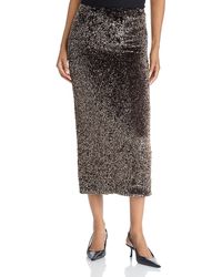 Veronica Beard - Koa Embellisehd Midi Skirt - Lyst