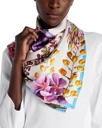 Echo - Botanica Silk Square Scarf - Lyst