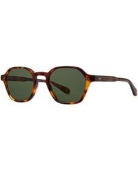Garrett Leight - Temescal Square Sunglasses, 48Mm - Lyst