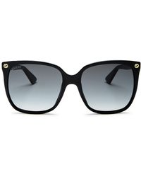 gucci women's gg142sa 55mm sunglasses