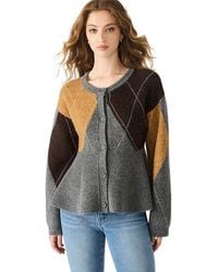 Steve Madden - Lillie Crewneck Cardigan Sweater - Lyst