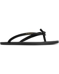 Saint Laurent - Pool Flip-Flops - Lyst