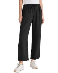Splendid - Angie Cropped Wide Leg Pants - Lyst