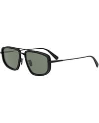 BVLGARI - B. Zero1 Rectangular Sunglasses, 57Mm - Lyst