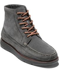 Cole Haan - Muir Tall Waterproof Suede Boots - Lyst