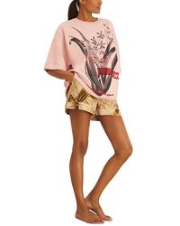 Reiss - Nybg Spencer Oversized Graphic Print Tee - Lyst