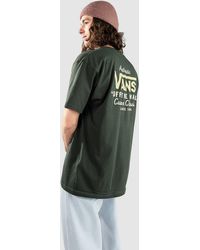 Vans - Holder st classic camiseta verde - Lyst