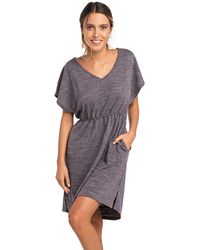 Rip Curl Missy Short Sleeve Dress gris