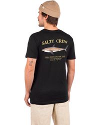 Salty Crew Bruce premium t-shirt negro
