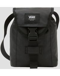 Vans - Cast shoulder poucher bolso de bandolera negro - Lyst