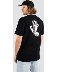 Santa Cruz - Screaming party hand camiseta negro - Lyst