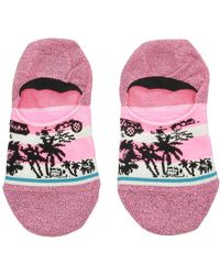 Stance Harbor No Show Socks - Pink