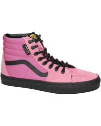 vans purpurina rosa