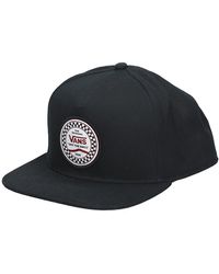 Vans Checkered Side Snapback Cap negro
