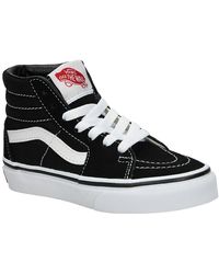 vans rojas con plataforma