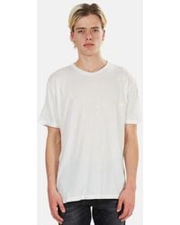 Jungmaven Tie Dye Graphic T-shirt - White