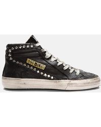golden goose high tops black