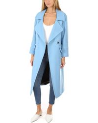Smythe Blanket Coat - Blue