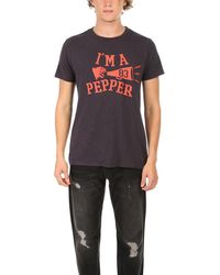 Velva Sheen I Am A Pepper Graphic T-shirt - Black