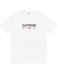 Women's Supreme T-shirts from $85 | Lyst