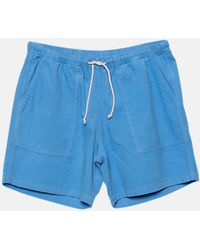 La Paz Formigal Baby Cord Beach Shorts - Blue