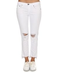 white jean capri