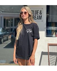 Blue & Cream Craig's Ice Cream T-shirt - Black