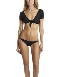 Solid & Striped The Vanessa Top Swimwear - Black