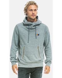 Aviator Nation Ninja Hoodie Charcoal in Green for Men | Lyst
