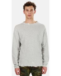 R13 Vintage Sweatshirt Sweater - Gray