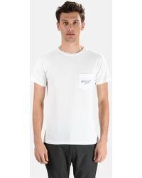 Velva Sheen X Blue&cream Hamptons Pocket T-shirt - White
