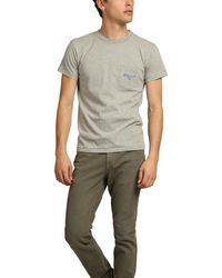 Velva Sheen X Blue&cream 11937 Pocket T-shirt - Grey
