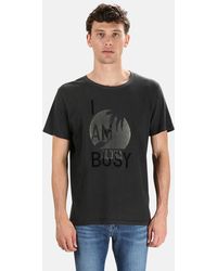 Remi Relief Raffi Stitch I Am Busy T-shirt - Black