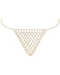 Bluebella - Marli Diamond Lattice Thong - Lyst