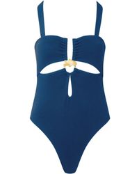 Bluebella - Cadiz Cut Out Swimsuit Peony - Lyst