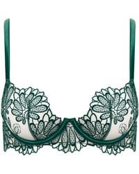 Bluebella - Amaris Sheer Floral Bra - Lyst