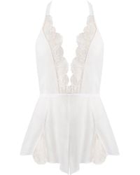 Bluebella - Marisa Chiffon Sheer Teddy - Lyst