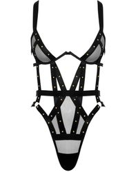 Bluebella - Sana Open Strappy Bodysuit - Lyst