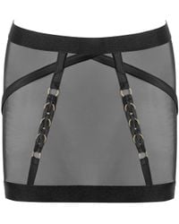 Bluebella - Suri Mesh Open-Back Skirt - Lyst